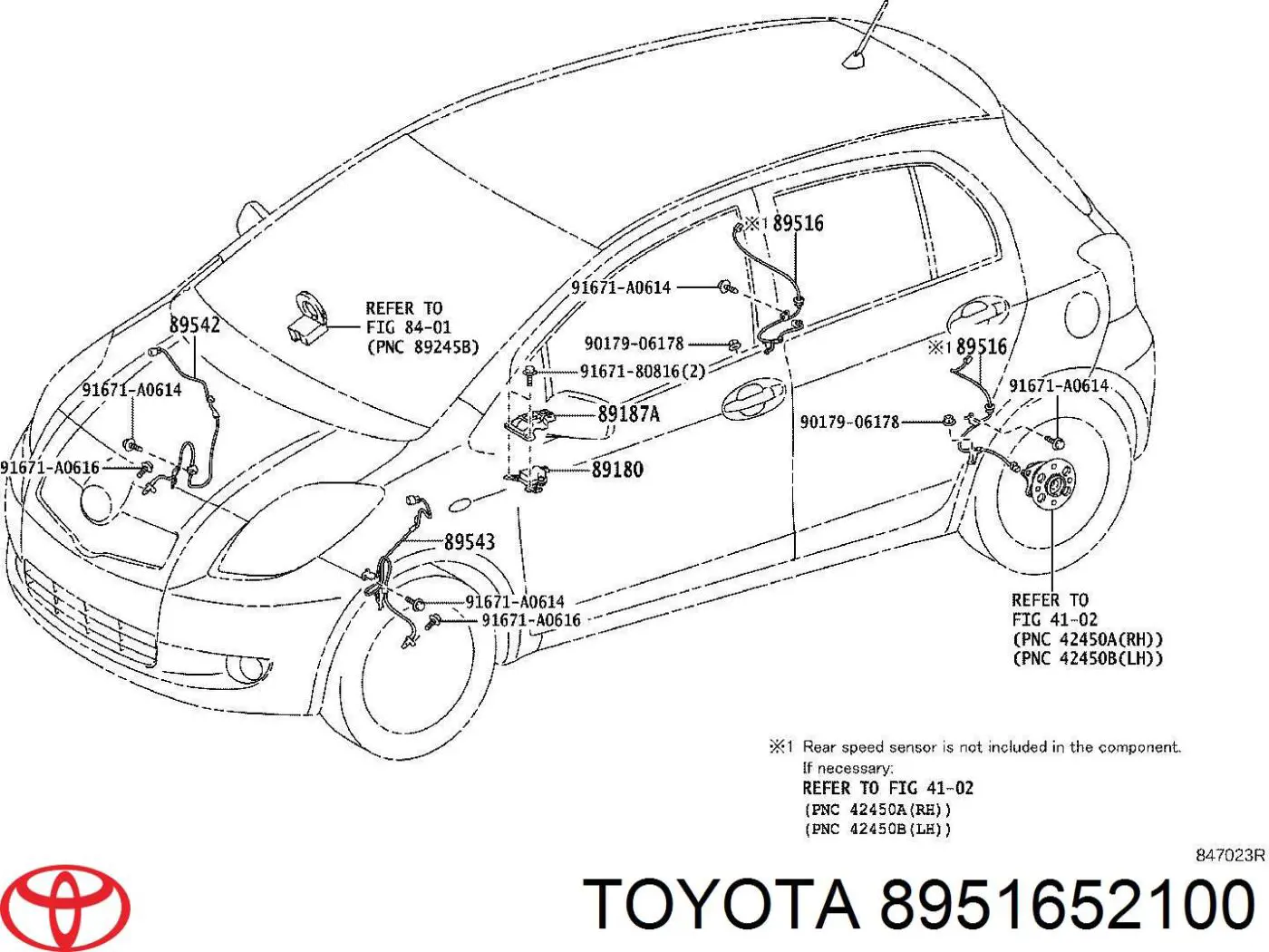  8951652100 Toyota