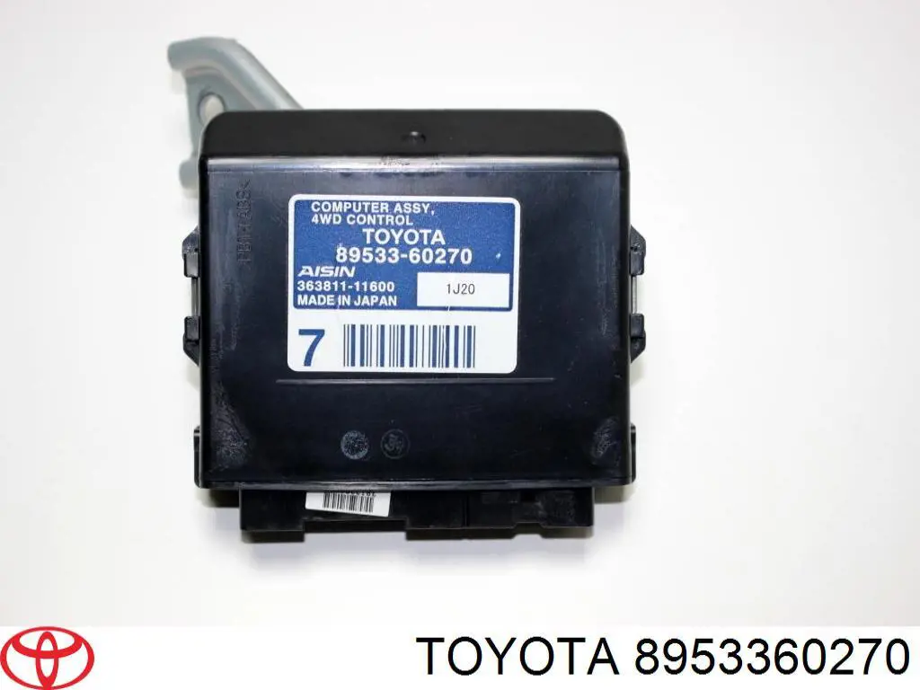 8953360271 Toyota модуль керування (ебу повним приводом)