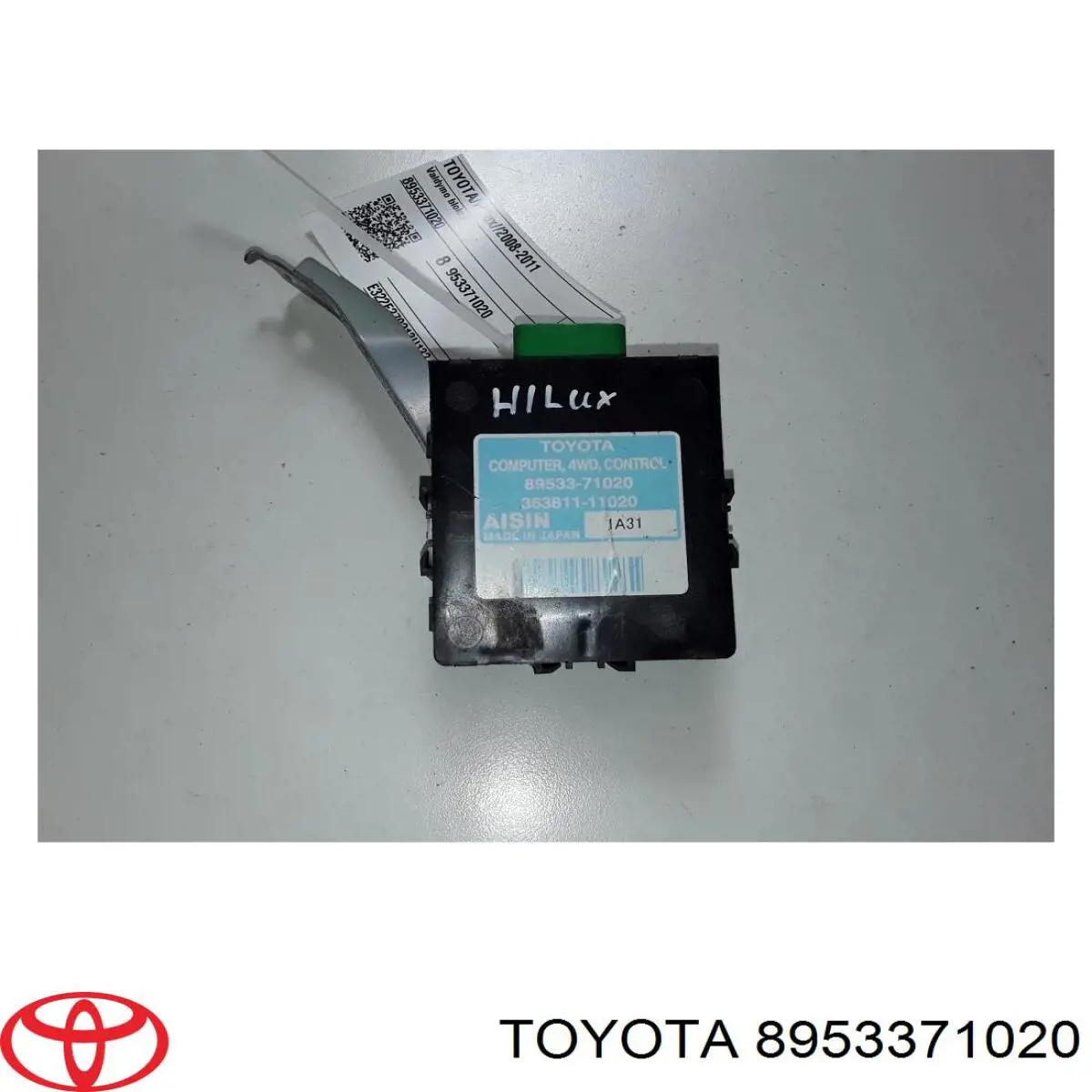 8953371020 Toyota Модуль керування (ЕБУ) повним приводом