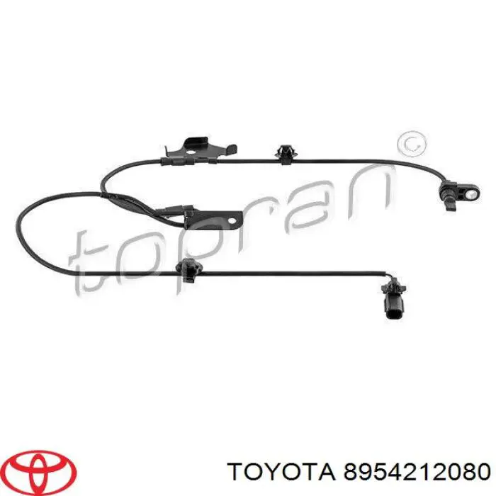 8954212080 Toyota датчик абс (abs передній, правий)
