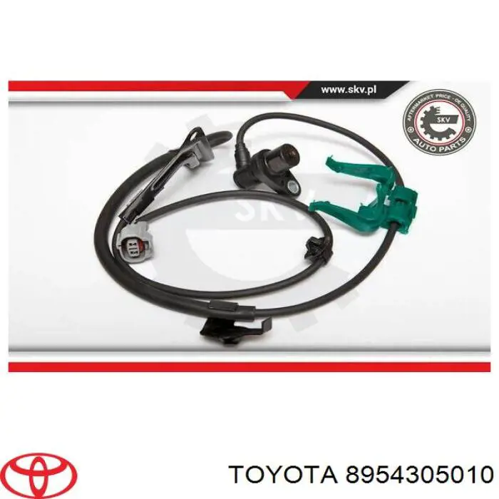 Купити 8954305010 Toyota Датчик АБС (ABS) передній, лівий