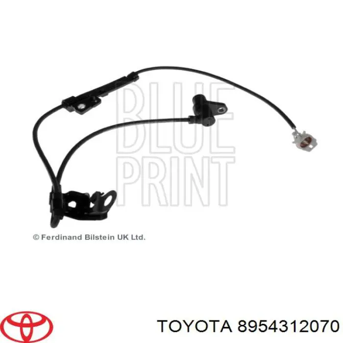 Датчик АБС (ABS) передній, лівий Toyota 8954312070 ціна, від 18.92 USD
