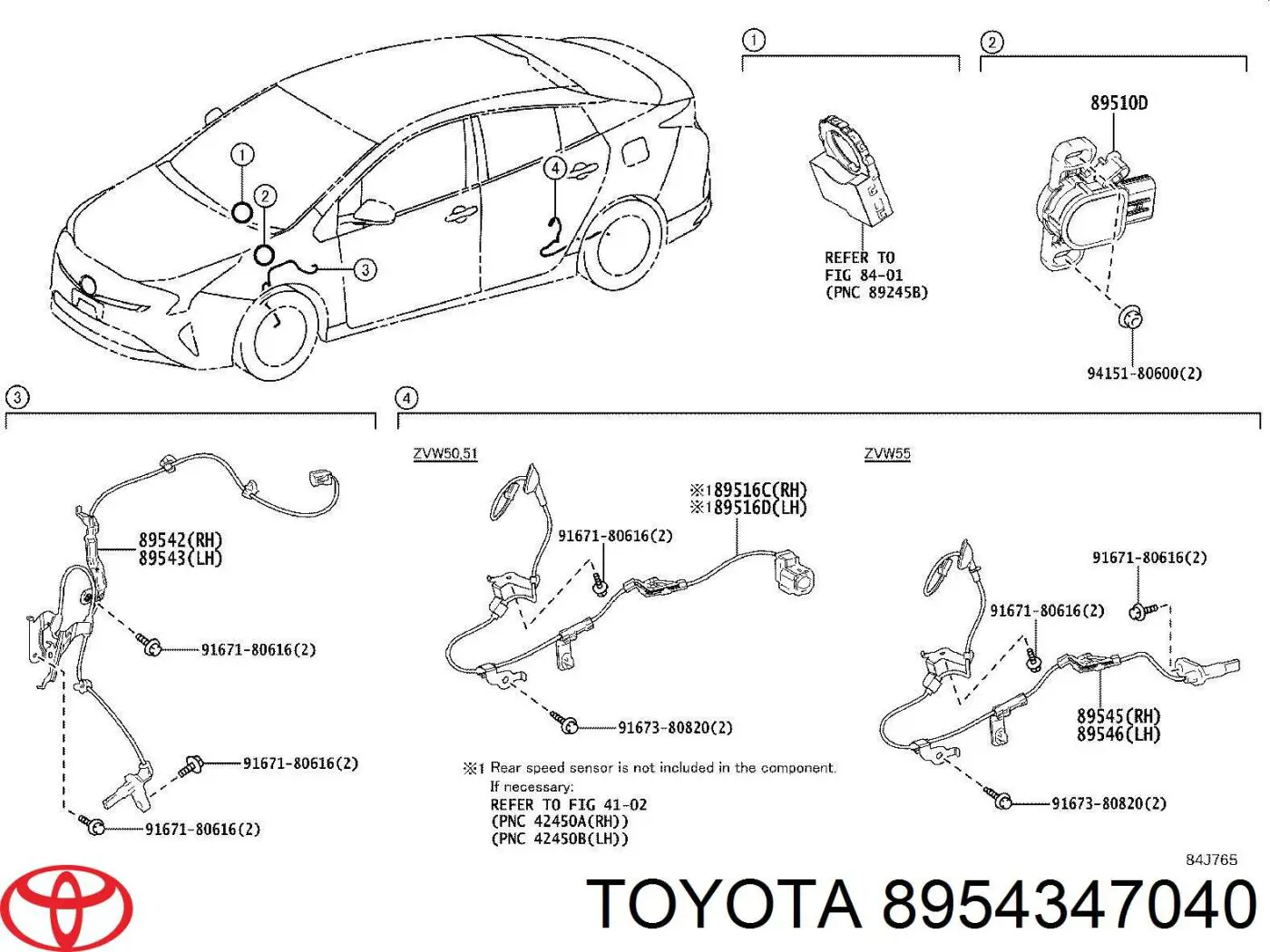  8954347040 Toyota