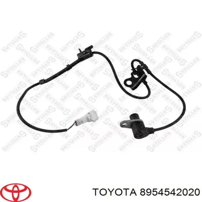 Датчик ABS задній правий Toyota 8954542020 ціна, від 28.51 USD