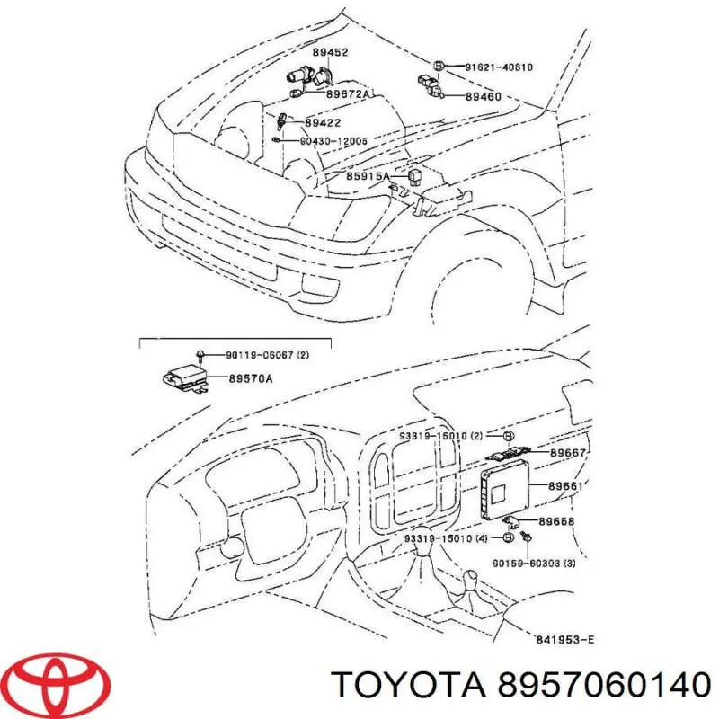 8957060140 Toyota 