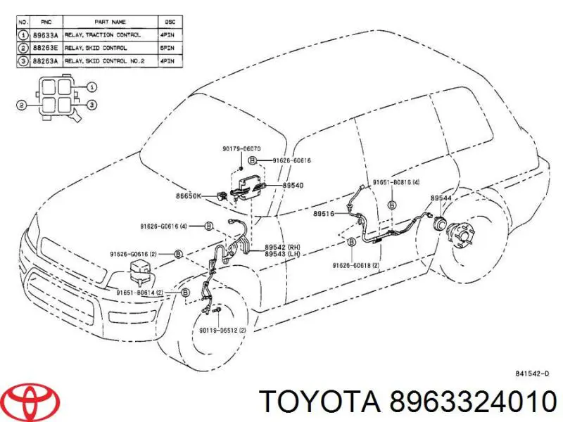  8963324010 Toyota