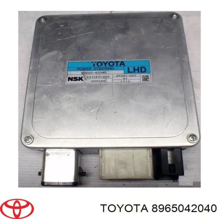 Блок керування електропідсилювача керма на Toyota Rav4 (A3)