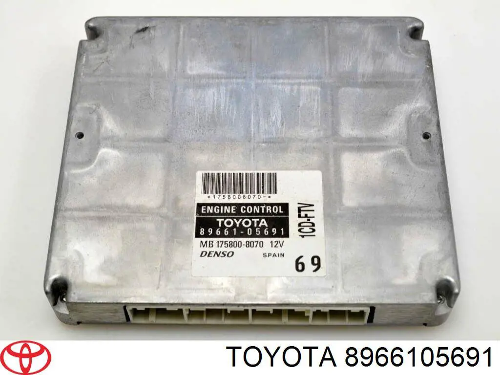 8966105691 Toyota Блок електронного управління