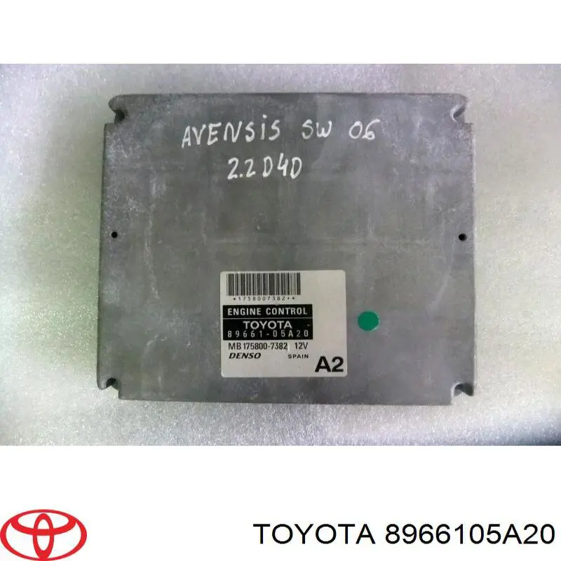 8966105A20 Toyota Блок електронного управління