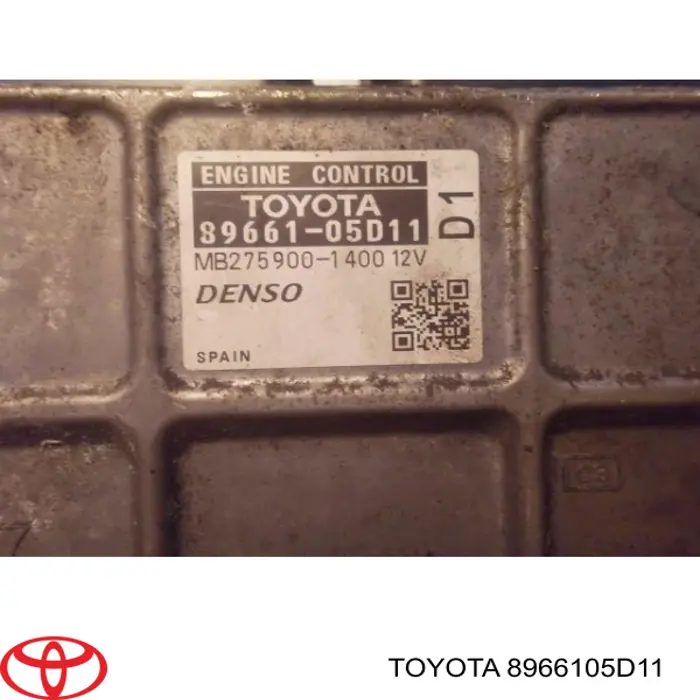 8966105D11 Toyota Блок електронного управління