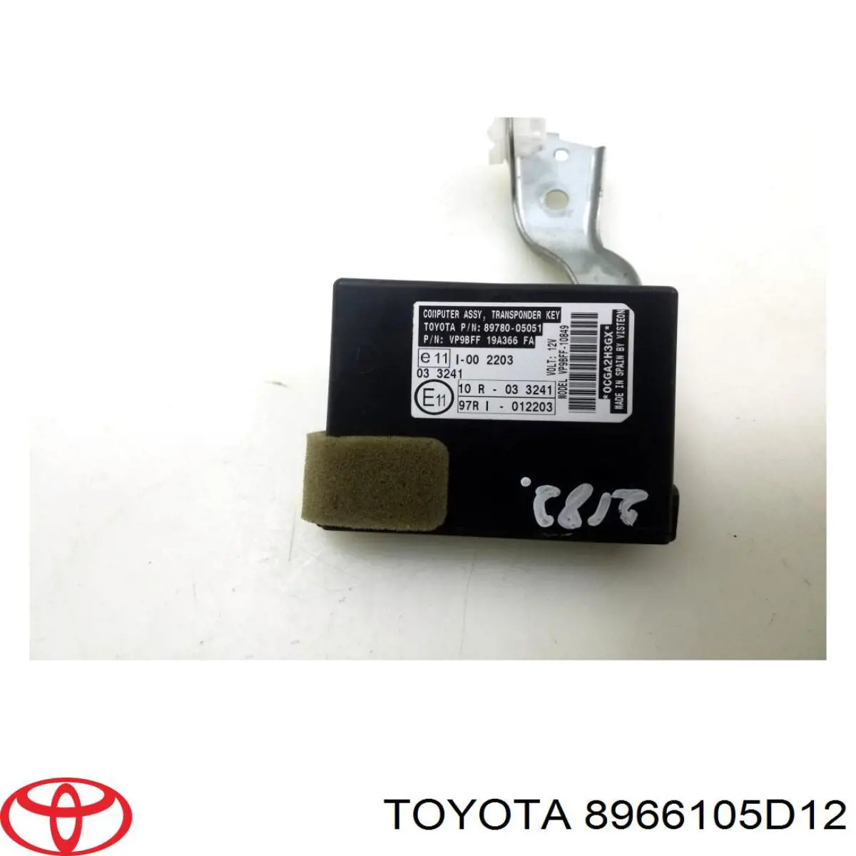ЕБУ Toyota 8966105D12 ціна, від 102.85 USD