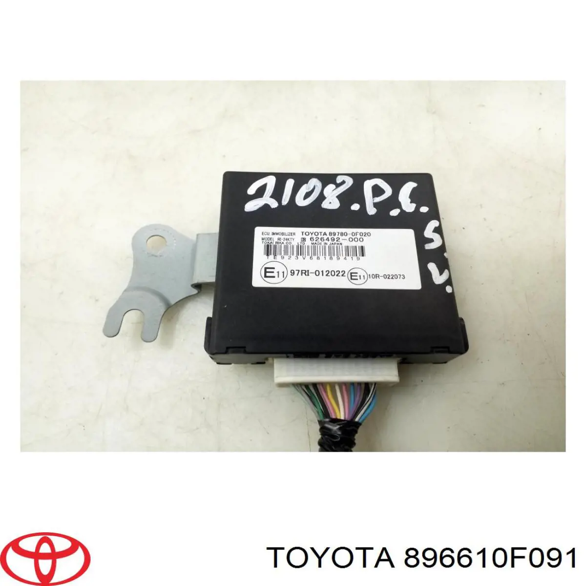 Електронний блок керування двигуном 896610F091 Toyota