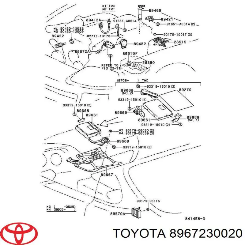  Toyota 8967230020 ціна, від 99.60 USD