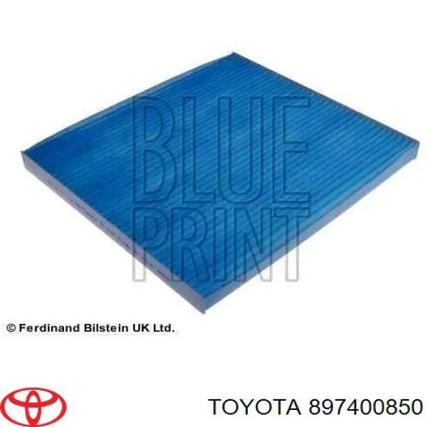 Фільтр повітряний обігрівача Toyota 897400850 ціна, від 4.97 USD