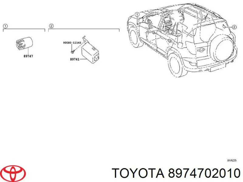  Toyota 8974702010 ціна, від 6.33 USD