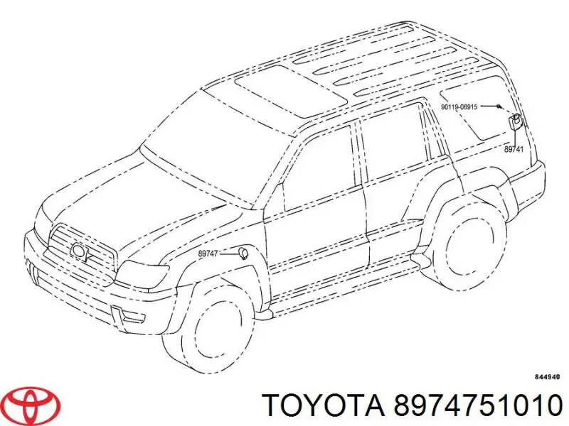  Toyota 8974751010 ціна, від 4.80 USD