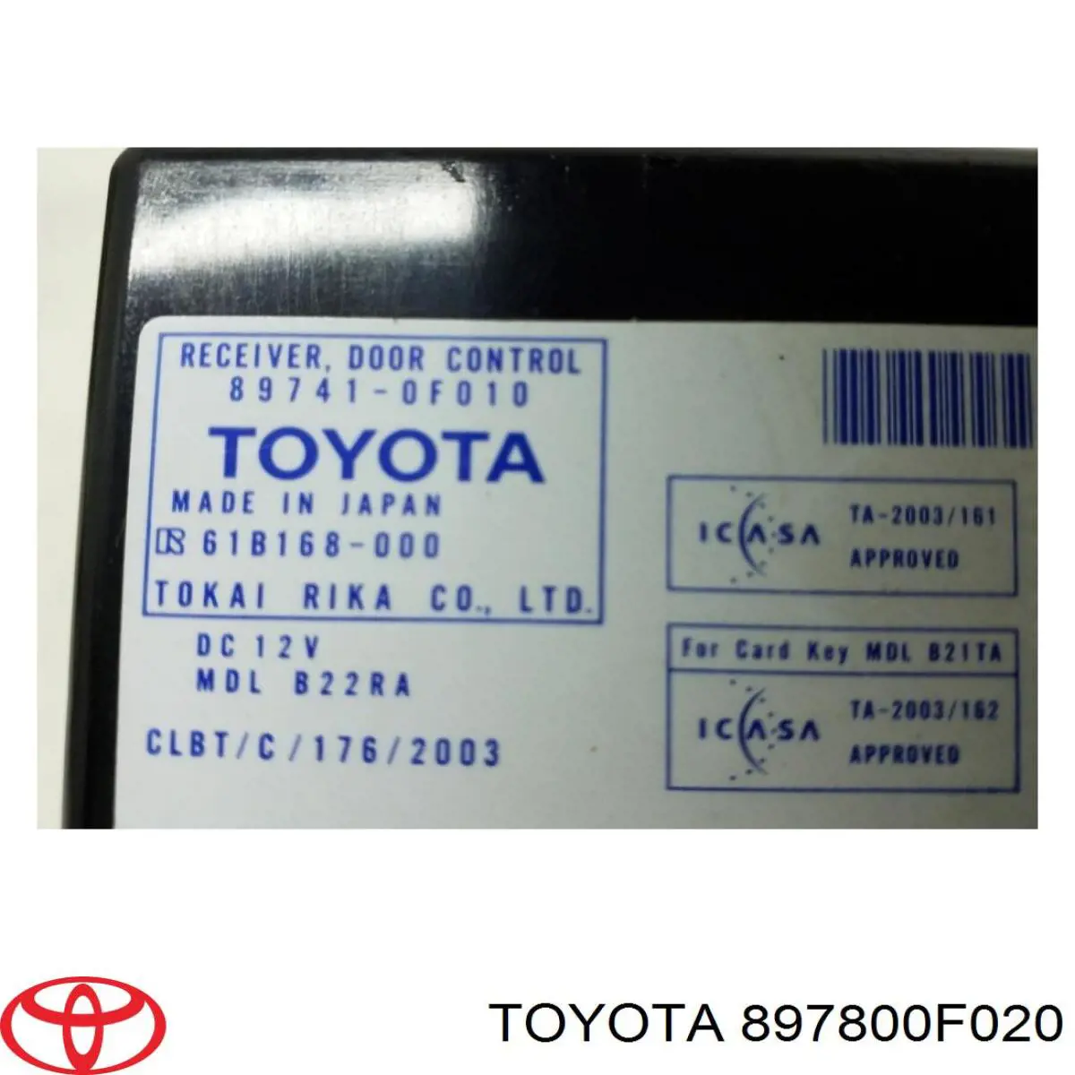 Купити 897800F020 Toyota 