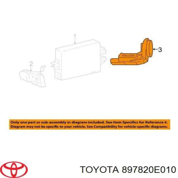  897820E010 Toyota