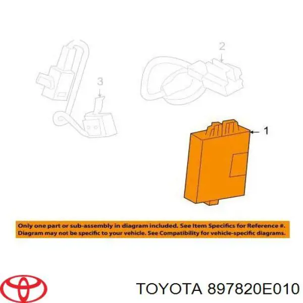 897820E010 Toyota 