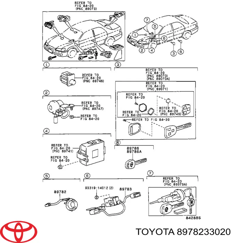  8978233020 Toyota