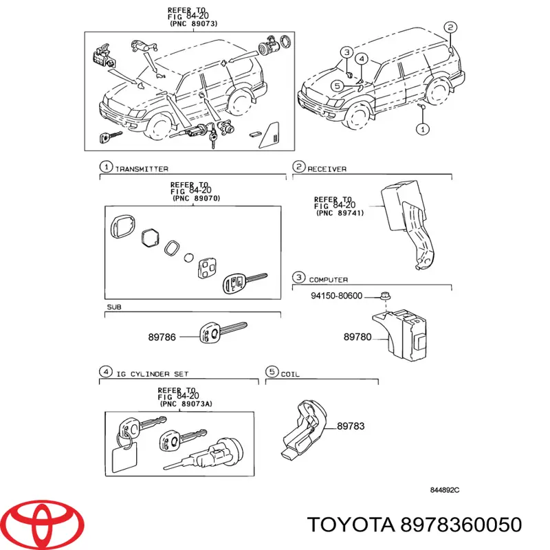  8978360050 Toyota