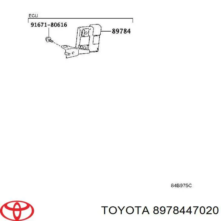 8978447020 Toyota 