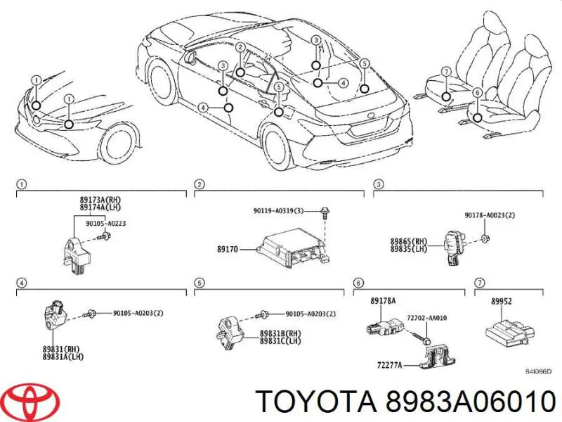 8983A06010 Toyota 
