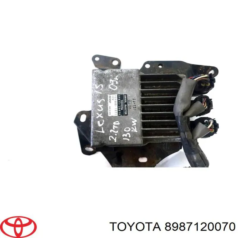 Купити 8987120070 Toyota Модуль управління (ЕБУ) упорскування палива