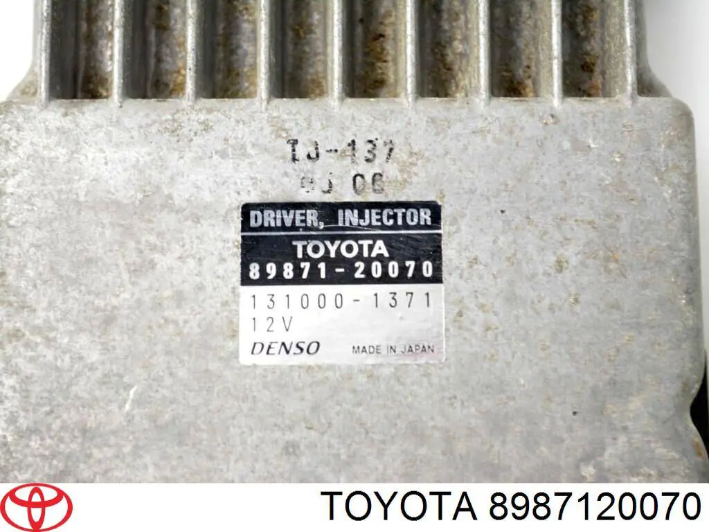 Агрегат центрального уприскування Toyota 8987120070