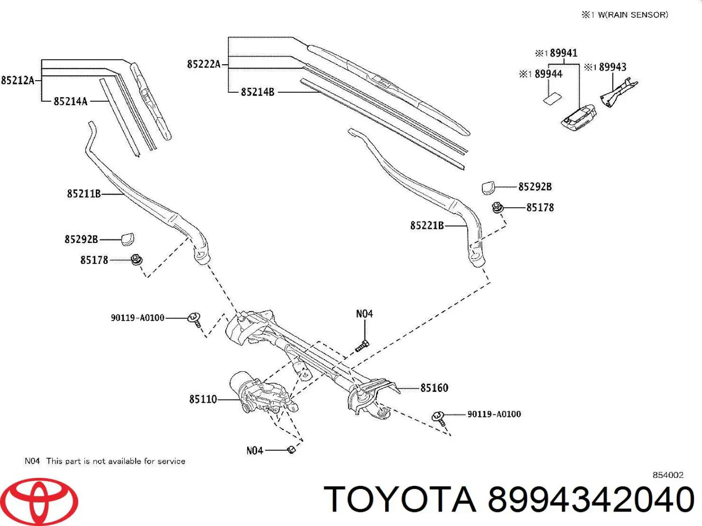 8994342040 Toyota 
