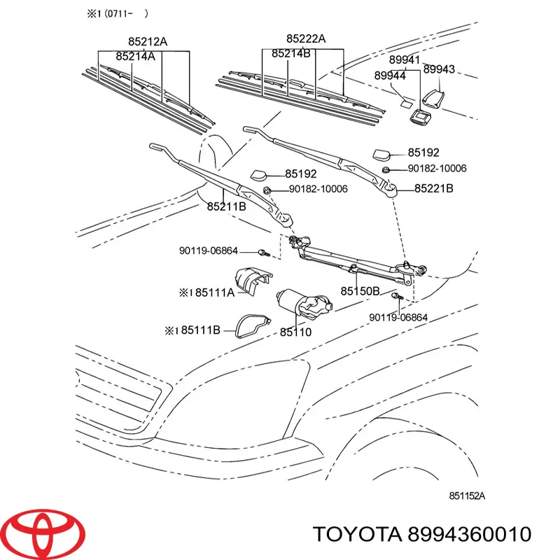 8994360010 Toyota 