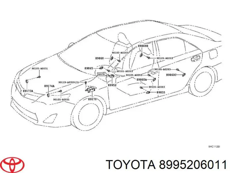  Toyota 8995206011 ціна, від 63.35 USD