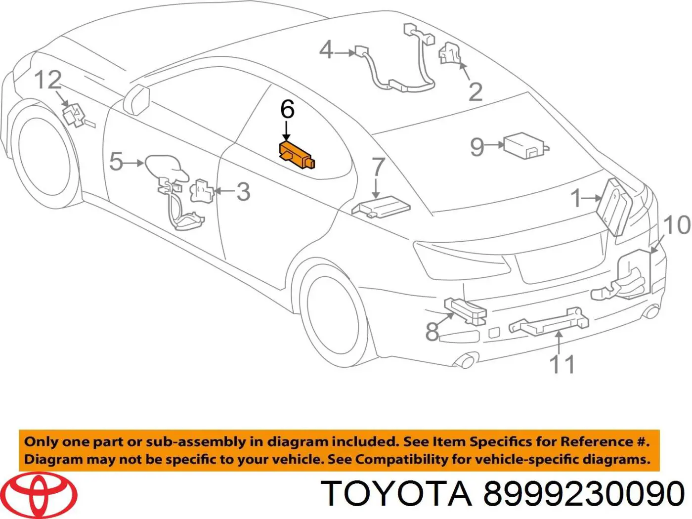 8999230090 Toyota 