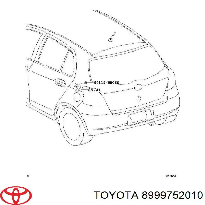 8999752010 Toyota 