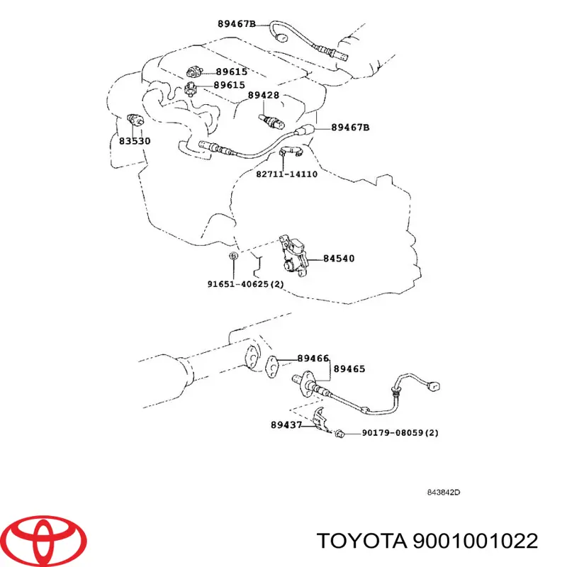  Toyota 9001001022 ціна, від 2.01 USD