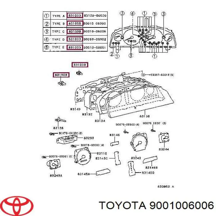 9001006006 Toyota 