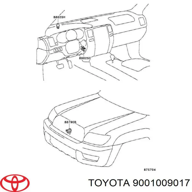9001009017 Toyota 