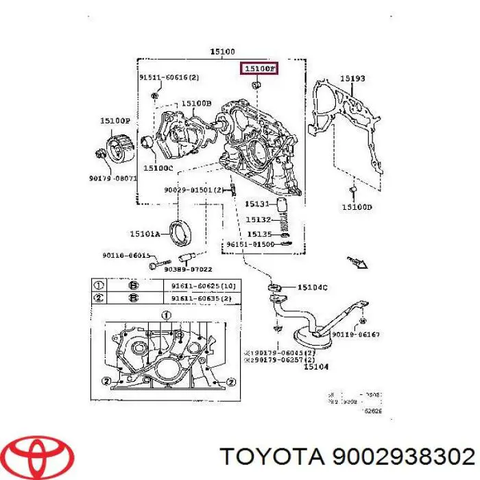 9002938302 Toyota 