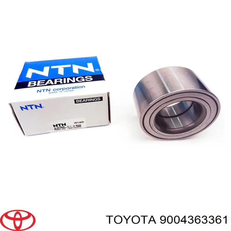 Купити 9004363361 Toyota Підшипник ступиці передньої