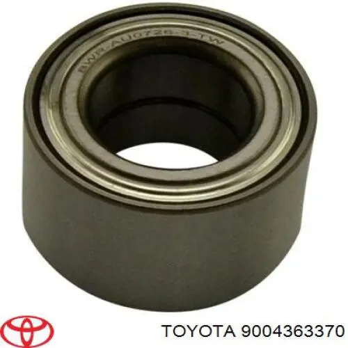 Комплект підшипник маточини передньої Toyota 9004363370 ціна, від 32.79 USD