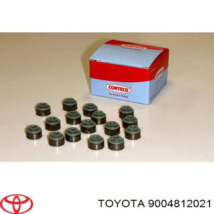 9004812021 Toyota сальник клапана (маслознімний, впуск/випуск, комплект на мотор)