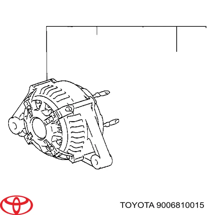 Підшипник генератора Toyota 9006810015 ціна, від 6.90 USD
