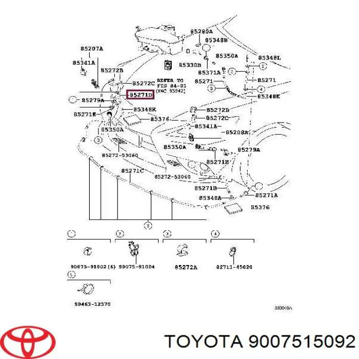 9007515092 Toyota 