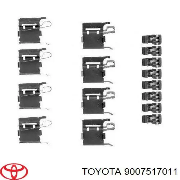 Штуцер трубок омивача Toyota 9007517011 ціна, від 4.90 USD