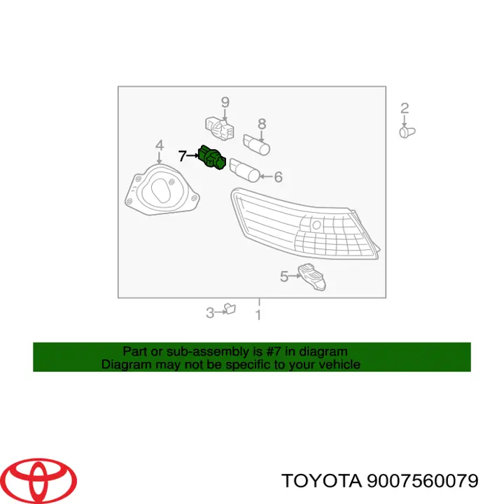  9007560079 Toyota