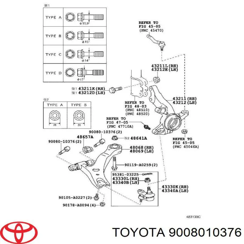  Toyota 9008010376 ціна, від 12.68 USD