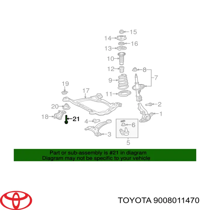 9008011470 Toyota 