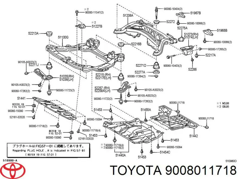  9008011718 Toyota