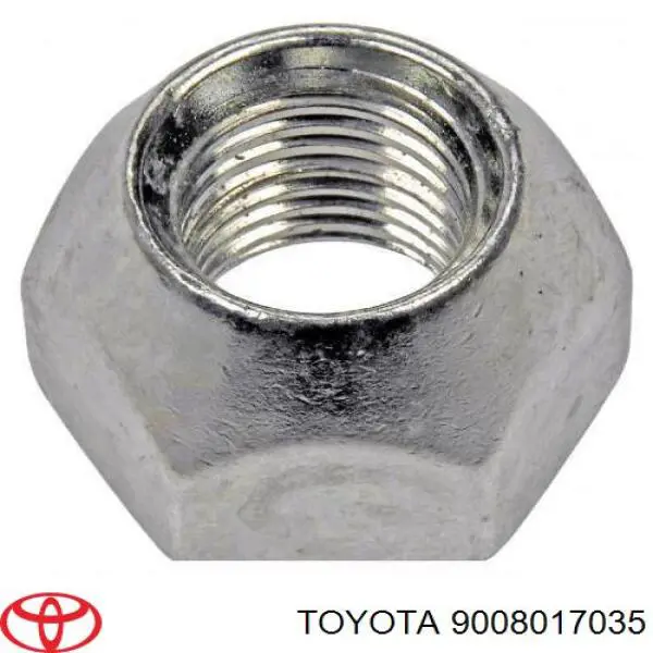 Гайка кріплення колеса Toyota 9008017035 ціна, від 1.39 USD