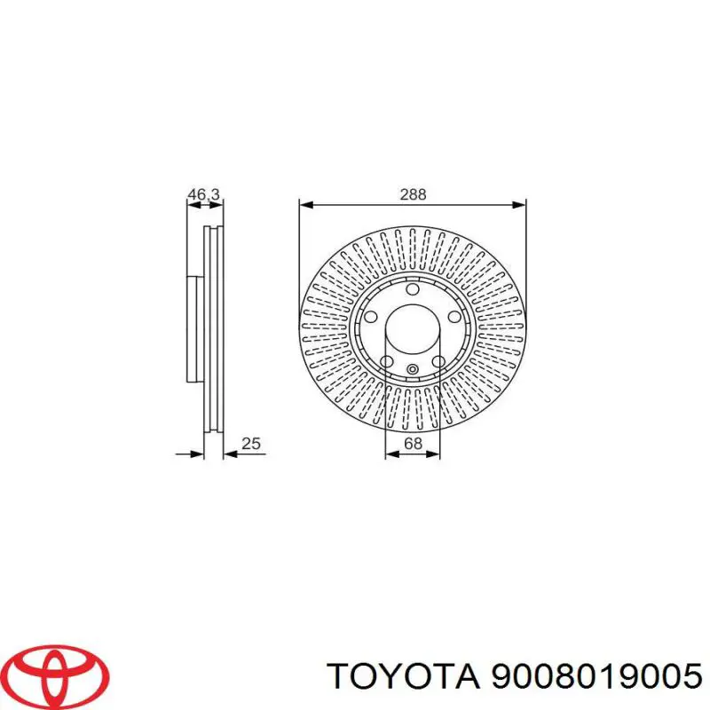 Котушка Toyota 9008019005